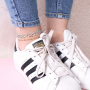 Multiple anklets for this summer