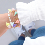 Cheerful anklets, bracelets and sunglasses cords with tassels!