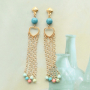 Create the greatest, ultra-summery earrings with ceramic beads!