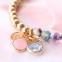 Colourful jewellery making -> create jewellery with new DQ crystal glass charms
