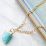 Learn how to make jewellery with natural stone pendants