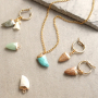 Learn how to make jewellery with natural stone pendants