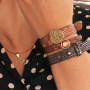 Get inspired: Cuoio bracelets in trendy winter colours