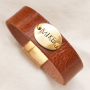 Personalised leather jewellery and accessories of top quality