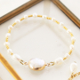 Summer jewellery with freshwater pearls nugget