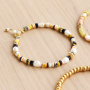 Make a beautiful summer jewellery set with these natural stone discs beads: