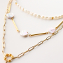 Creating stylish and trendy earrings and necklaces with freshwater pearls: