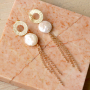 Creating stylish and trendy earrings and necklaces with freshwater pearls: