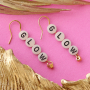 Need some inspiration? Easily make these bracelets yourself with acrylic letter beads: