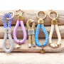 Inspiration for making trendy keychains with maritime cord