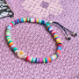 You can make these bracelets and necklaces with Katsuki beads, freshwater pearls and letter beads:
