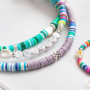 You can make these bracelets and necklaces with Katsuki beads, freshwater pearls and letter beads: