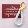 Easy to make, perfect to give as a present and fun to get are the Mix & Match key rings: