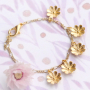 Create summery jewellery with DQ European metal flower charms and connectors 