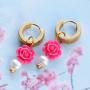 DIY: Making jewellery with rose beads 