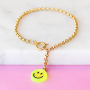 Get creative and create the most cheerful jewellery with colourful smiley Plexx charms and connectors 