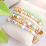 Designing stylish and luxurious bracelets with Jade beads 