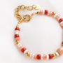 Get started with the glass beads rondelle in the trend shape of this year! 