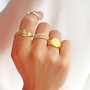 Get creative with these  rings with enamel