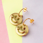 Get creative with these trendy plexx and DQ metal smiley charms