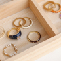 Assemble your own collection of rings with these brass metal rings