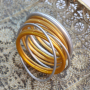 This is how you create bracelets in the style of inspired temple bangles