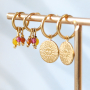 Create personalized earrings with stainless steel earrings creole