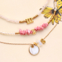 Get creative and create bracelets and necklaces with letter beads