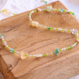 Get creative with raw natural stone beads for a lovely collection 