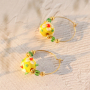 Get creative with hand-painted glass beads