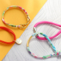 Get creative with stitched elastic ribbon Ibiza and stainless steel tube beads