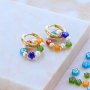 Design trendy jewelry sets with millefiori beads