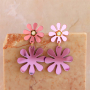How to use Plexx flowers and hearts in eye-catching earrings