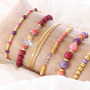 Bracelets inspiration with acrylic beads