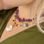 Inspiration time! How to use chipstone beads in necklaces