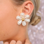 How to use top faceted charms flower in party jewellery