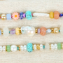 How to use natural stone beads in trendy bracelets