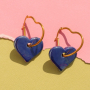 Create unique earrings, necklaces, and bracelets with DQ Greek ceramic heart