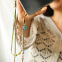 Make beautiful necklaces, bracelets, and phone cords with trendy cord