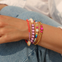 Create colourful bracelets with our new miracle beads