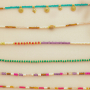 How to combine glass seed beads