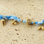Create summer anklets with stainless steel beads