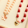 Create a trendy jewellery collection with round acrylic beads