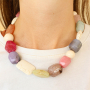 Create stunning jewellery with natural stone beads and pendants