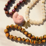 Mix & match: make autumn-style necklaces with acrylic beads
