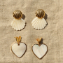New shell charms for your summer collection