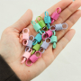 Mix findings for keychains & phone cords 