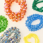Get inspired by faceted beads 