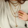 Inspiration with stainless steel belcher chain