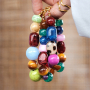 Jewellery making with acrylic beads 